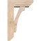 Ekena Millwork Legacy Slat Smooth Bracket w/ Offset Brace, Douglas Fir, 5 1/2"W x 14"D x 22"H BKT0604X14X22LEC06SDF - alternate 4